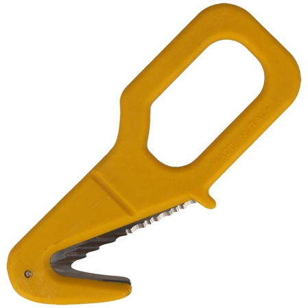 MAC Coltellerie Rescue Knife, 48mm (MC TS05 YELLOW)