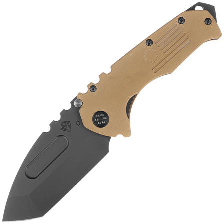 Medford Praetorian Scout M/P Coyote G10, Black DLC HW/Clip, Black DLC D2 by Greg Medford (MKM30DPT-0909-TPCP-BP)