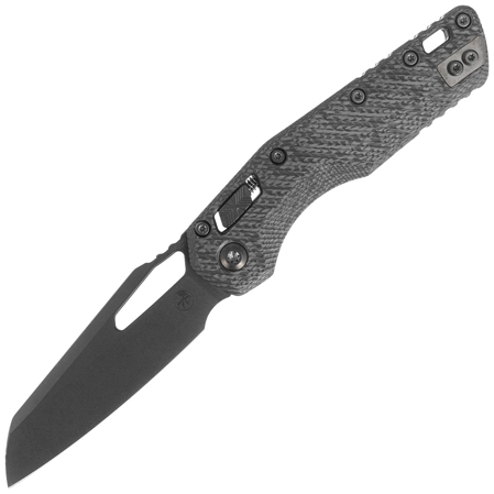 Microtech MSI S/E Signature Knife Fluted Carbon Fiber, Shadow DLC M390MK by Tony Marfione (210-1DLCTFLCFS)