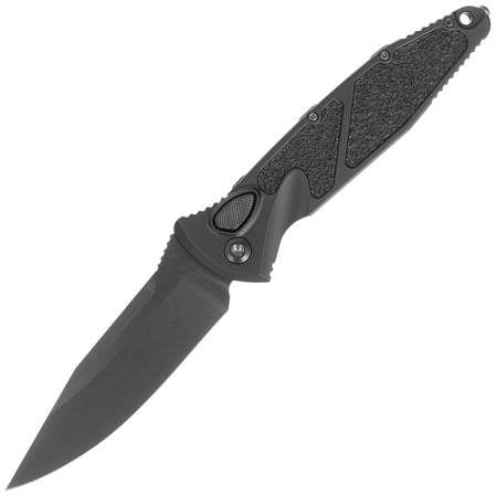 Microtech Socom Elite Auto S/E Signature Automatic Knife Shadow Aluminum/3M, Black DLC M390MK by Tony Marfione (160A-1DLCTSH)