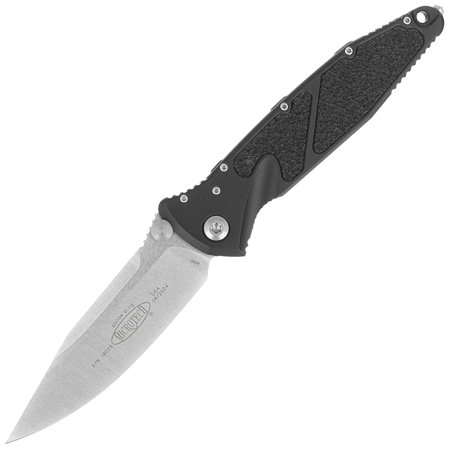 Microtech Socom Elite S/E Black Aluminum, Stonewashed M390 by Tony Marfione (160-10)