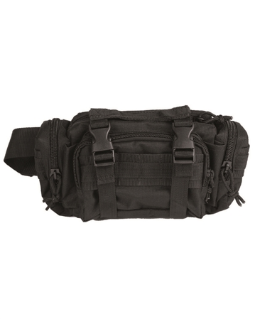 Mil-Tec Fanny Pack Modular System Small Black (13510002)