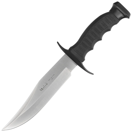 Muela 95-181 Black Rubber Knife, Satin 420H