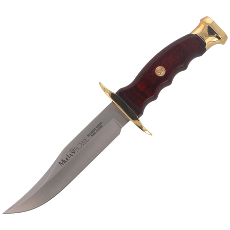 Muela BW-14 Pakka Wood Knife, Satin X50CrMoV15