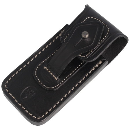 Muela Black Leather Sheath for Folding Knife 130x60mm (F/NAVALIA-NEG)