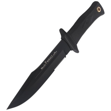 Muela Tactical Knife Rubber Handle 180mm (MIRAGE-18N)
