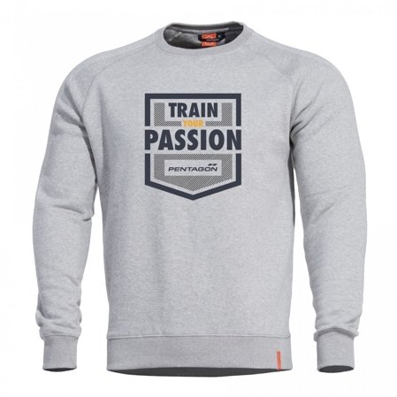 Pentagon Hawk Sweater Train Your Passion, Melange (K09019-TP-16)