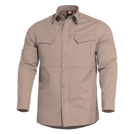 Pentagon Plato LS Tactical Shirt, Khaki (K02019-04)