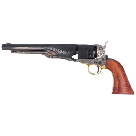 Pietta 1860 Colt Army Steel DeLuxe Revolver .44 (CAM44)