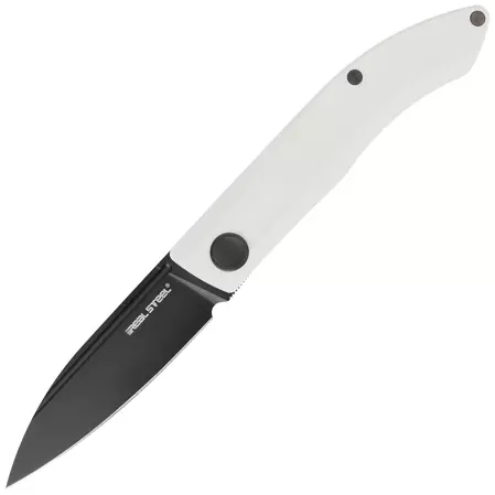 Real Steel Stella White G10, Blackwash VG-10 by Poltergeist Works (7051BW)