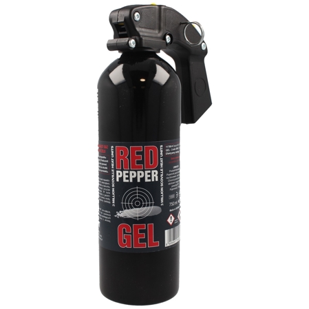 Sharg Graphite Gel 3mln SHU Pepper Spray, HJF 750ml (11700-H-BLK)