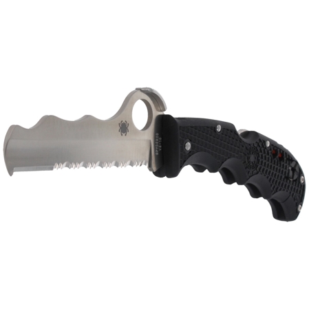 Spyderco Assist Lightweight Black CombinationEdge Knife (C79PSBK)