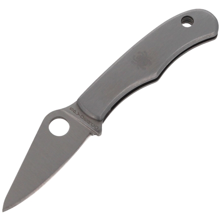 Spyderco Bug Stainless Steel PlainEdge Knife (C133P)