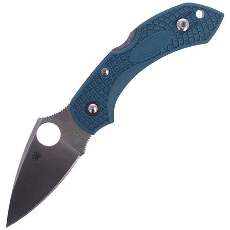 Spyderco Dragonfly 2 Lightweight Knife Blue FRN, Satin K390 by Sal Glesser (C28FP2K390)