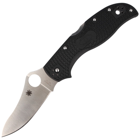 Spyderco Stretch 2 Lightweight Black PlainEdge Knife (C90PBK2)