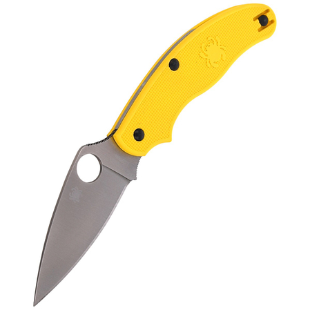 Spyderco UK Penknife Salt FRN Yellow LC200N Plain (C94PYL)