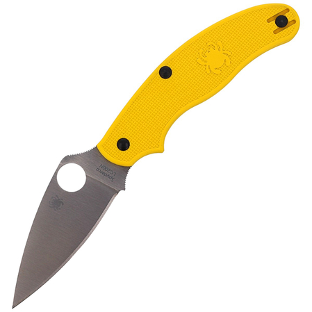 Spyderco UK Penknife Salt FRN Yellow LC200N Plain (C94PYL)