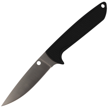 Spyderco Waterway G-10 Black PlainEgde Knife (FB43GP)