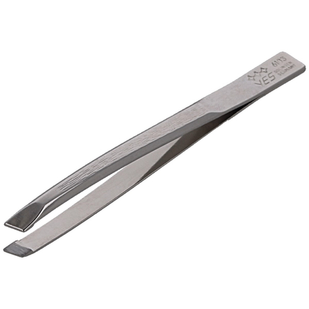 Tweezers oblique YES Solingen 80mm Nickel plated (96103)