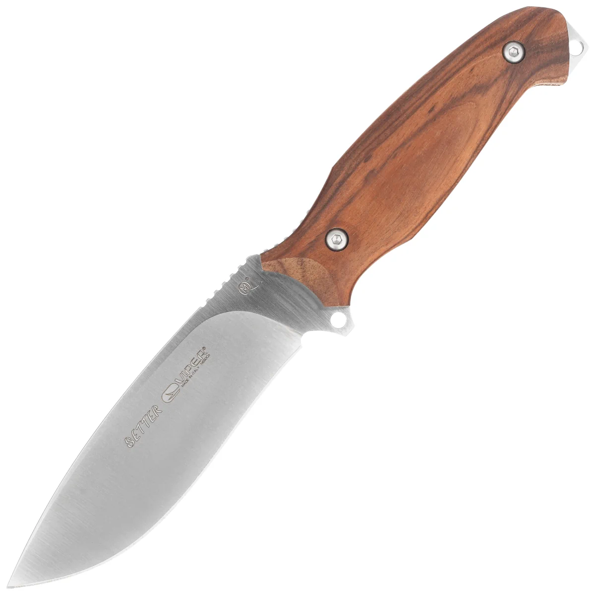 Viper Setter Cocobolo Wood, Satin N690Co by Tommaso Rumici Knife (V4872CB)