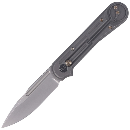 WE Knife Double Helix Gray Titanium, Satin CPM S35VN (815F)