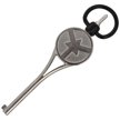 ASP Guardian G2 Handcuff Key with Navy Logo, Stainless (56611)