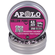 Apolo Hollow Point Extra Heavy Airgun Pellets .177 / 4.52mm, 250psc (E19201-2)
