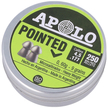 Apolo Premium Pointed .177 / 4.5mm Airgun Pellets, 250psc (E19102)