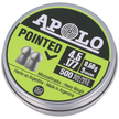 Apolo Premium Pointed .177 / 4.5mm Airgun Pellets, 500psc (E19101)
