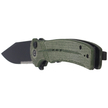CIVIVI Knife Cogent Green Micarta, Black Stonewashed Half Serrated (C20038E-4)