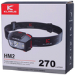 Klarus HM2 270lm, Compact Dual LED Motion Controlled Headlamp, White/Red LED (HM2)