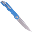 Kubey Knife Mizo, Blue G10, Satin 14C28N by Tiguass (KU2101B)