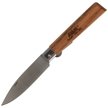 MAM Operario Pocket Knife with Blade Lock, Medium Dark Beech Wood (2036/3-A-B-MW)