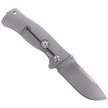 Nóż LionSteel SR1 Titanium Grey / Satin Blade Solid Knife (SR1 G)