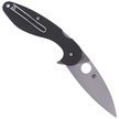 Spyderco Silverax Carbon Fiber / G-10 Laminate Plain knife (C228CFP)
