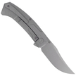 WE Knife Shuddan Gray Titanium, Gray Stonewashed CPM 20CV by Rafal Brzeski (WE21015-4)