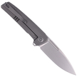 WE Knife Speedster Gray Titanium, Silver Bead Blasted CPM 20CV (WE21021B-1)