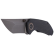 WE Knife Thug Marble Carbon Fiber, Gray Hand Rubbed (2103C)