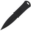We Knife OSS Dagger Black G10, Black Stonewashed by Justin Lundquist (2017E)