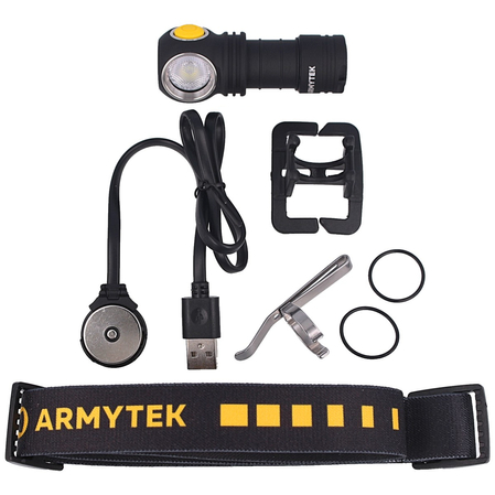 Armytek Wizard C1 Pro Magnet USB, White, 1000lm, 18350 Li-Ion / 900mAh (F09001C)