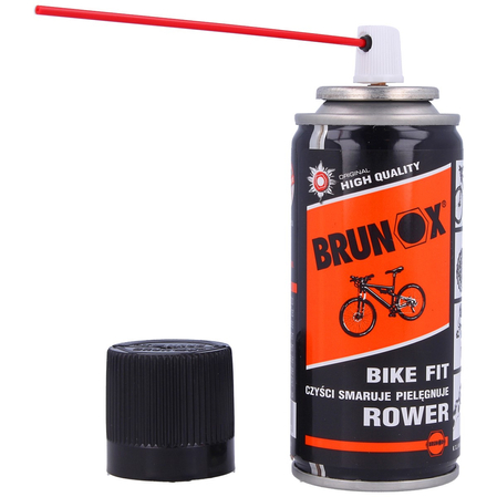 Brunox Bike Fit 100ml, chain cleaning lubricant
