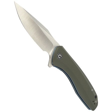 CIVIVI Knife Baklash OD Green G10, Satin Finish (C801A)