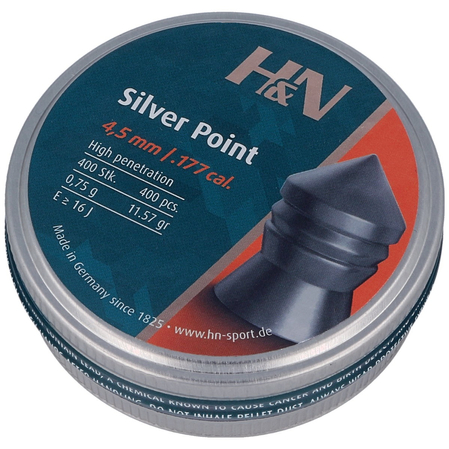 Diabolo H&N Silver Point cal 4.5mm 400psc (92344500005)