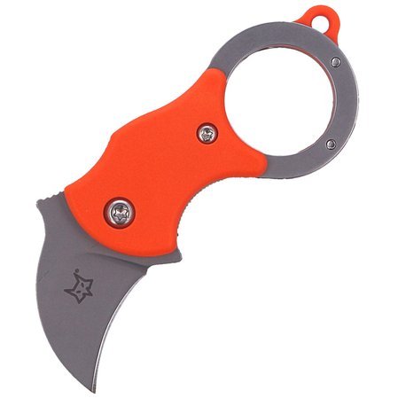 FOX Karambit Mini-KA FRN Orange, Bead Blasted Blade (FX-535 O)