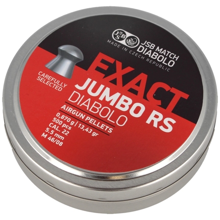 JSB Exact Jumbo RS Pellets 5.52mm 500psc (546207-500)