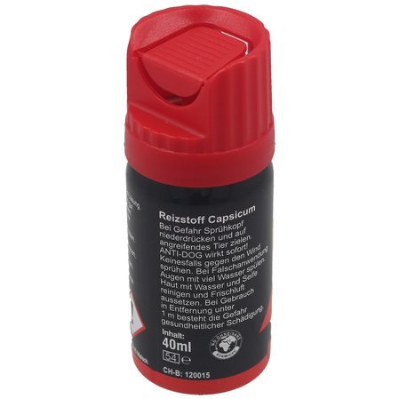 KKS ProTect Anti-Dog Pepper Spray 40ml, Cone (01440-CR)