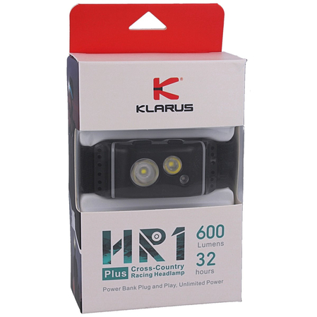 Klarus Cross-Country Racing Headlamp Black (HR1 PLUS BLACK)