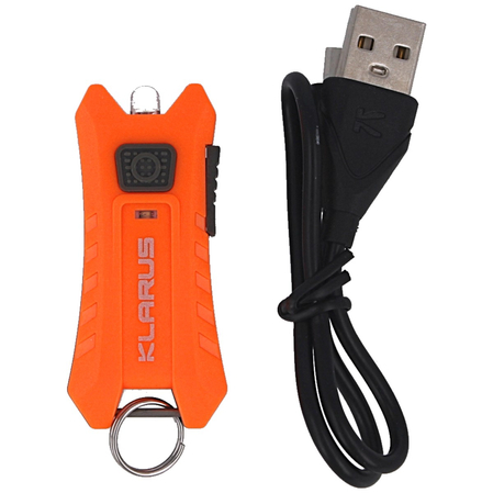 Klarus Mi2 Orange,  40lm, Li-ion Battery / 120mAh, USB Keychain Light (Mi2 ORANGE)
