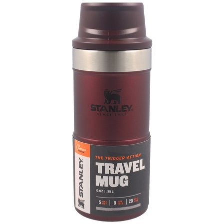 Stanley Trigger-Action Travel Mug .35L/12oz Wine (10-06440-043)