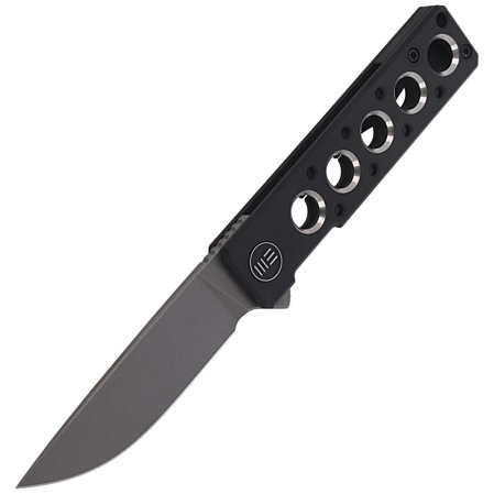 WE Knife Miscreant 3.0 Black Ti, Gray Stonewashed by Brad Zinker (2101B)